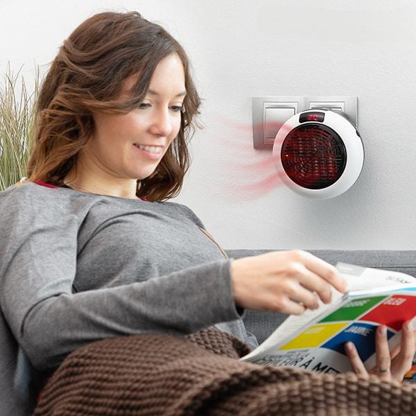Calefactor Termocerámico Portátil - Calor Rápido, Seguro y Eficiente
