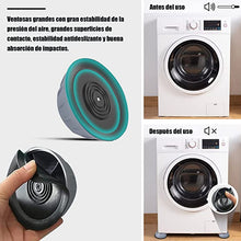 Cargar imagen en el visor de la galería, Almohadillas Amortiguadoras para Lavadora - Antivibración y Antideslizantes

