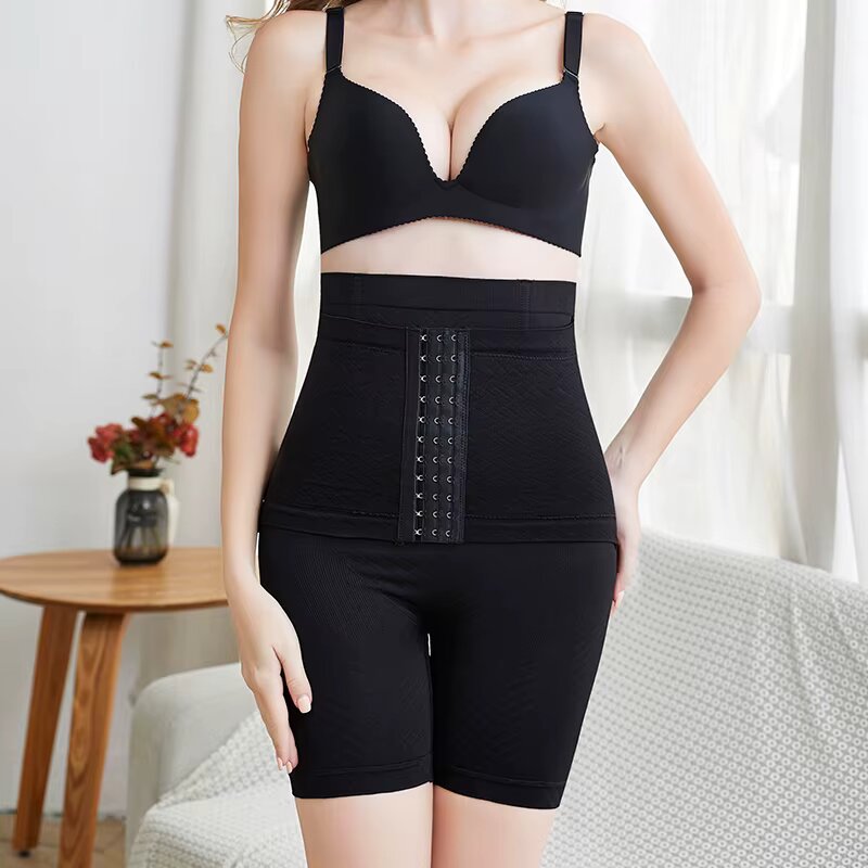 Faja Colombiana Short Talla L/XL Color Negro – Moldea y Resalta Tu Figura
