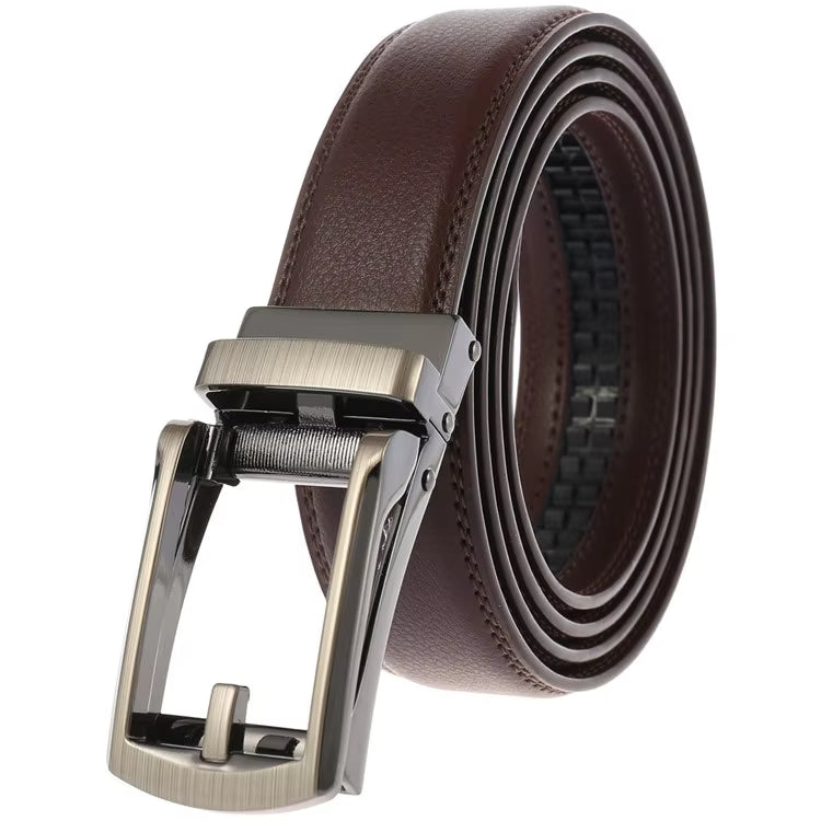 Cinturón de click Automático Ajustable - Marrón – Ajuste Perfecto