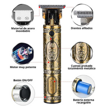 Cargar imagen en el visor de la galería, Maquinilla de Afeitar Buda Gold - Afeitado Clásico con Estilo Premium
