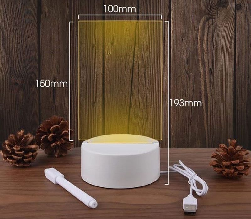 Pizarra Luminosa LED - Ilumina tus Ideas y Mensajes con Estilo